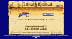 Desktop Screenshot of festival-mediaval.com